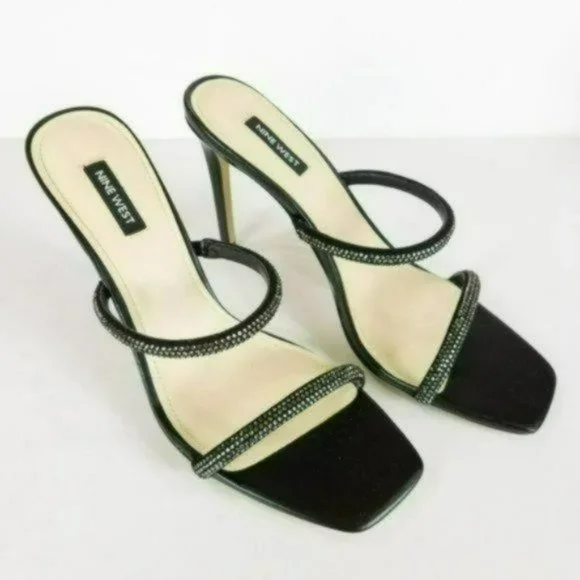 NINE WEST Zarleen Heeled Slide Sandals -10.5 - Picture 6 of 8